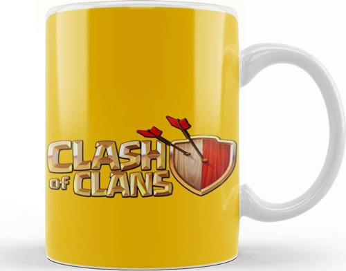 Clash Of Clans Kupa Bardak Porselen
