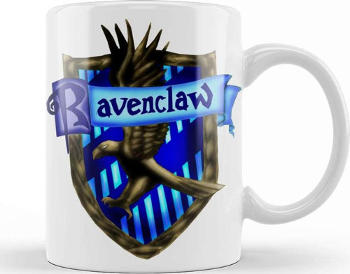 Ravenclaw Logo Kupa Bardak Porselen