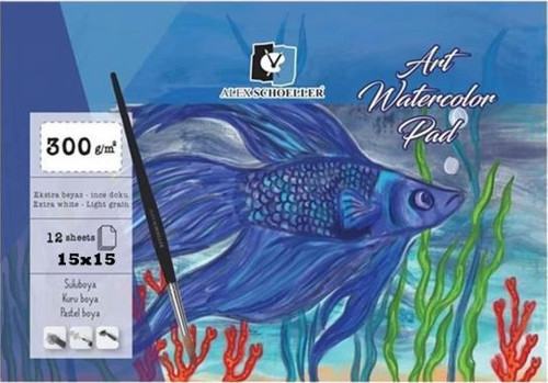 Art Spiralli Sulu Boya Defteri 15 X 15 300 Gr. ALX-3954