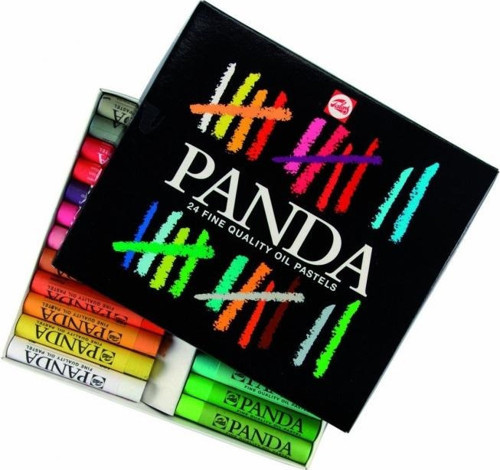 PANDA 24'LÜ YAĞLI PASTEL BOYA