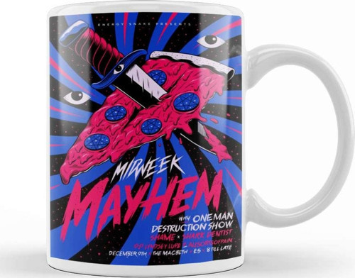 Mirneek Mayhem Kupa Bardak Porselen