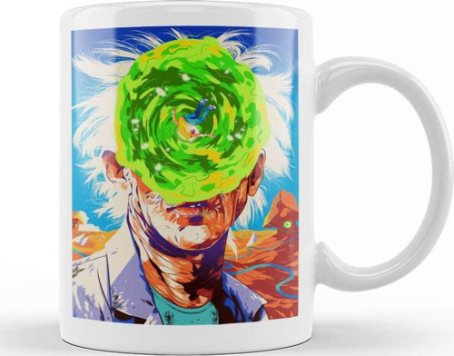 Rick And Morty Kupa Bardak Porselen