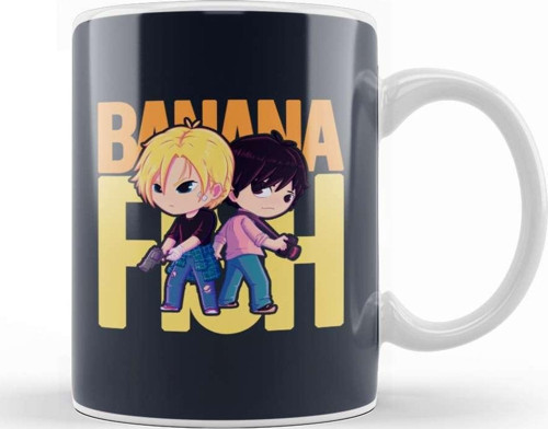 Banana Fish 01 Kupa Bardak Porselen