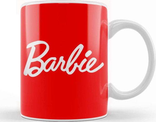 Barbie Logo 04 Kupa Bardak Porselen