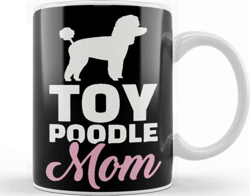 Toy Poodle Mom Kupa Bardak Porselen