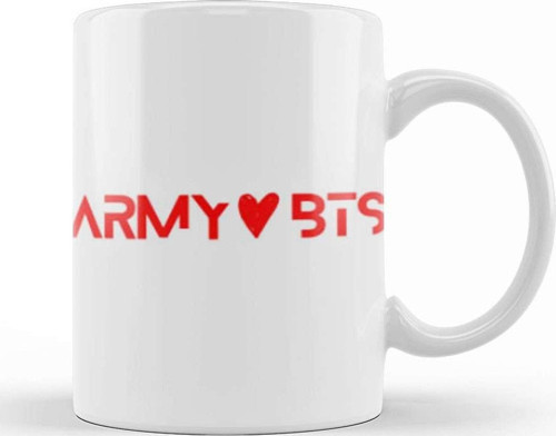 Happy Bts Army Kupa Bardak Porselen