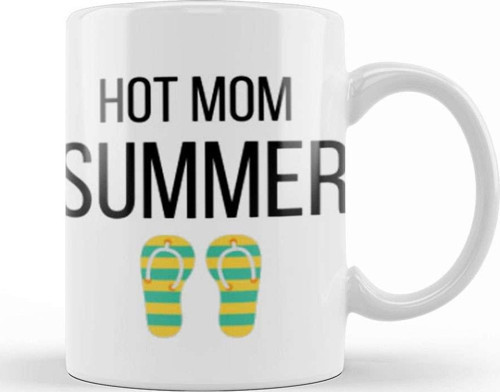 Hot Mom Summer Kupa Bardak Porselen