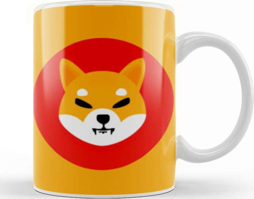 Shiba Inu Coin Kupa Bardak Porselen