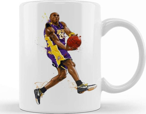 Kobe Bryant 03 Kupa Bardak Porselen