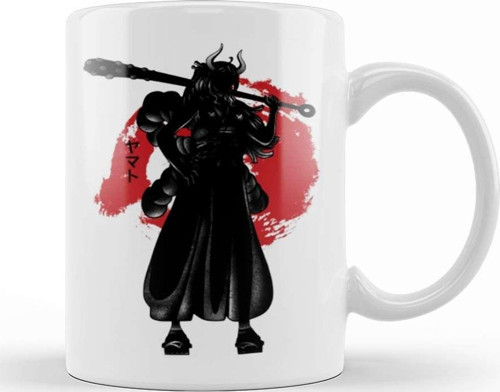 Crimson Yamato Kupa Bardak Porselen