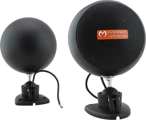 MAGICVOICE MV-13 7.5 CM 20 WATT 2Lİ TAKIM SİYAH TRAFOSUZ SÜTUN SARKIK HOPARLÖR