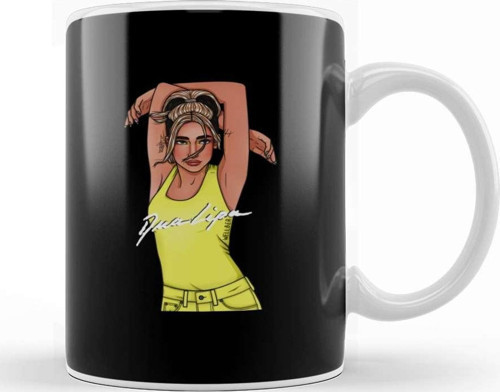 Dua Lipa Tasse Kupa Bardak Porselen