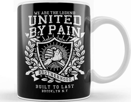 United By Pain Kupa Bardak Porselen