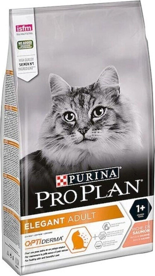 Pro Plan Proplan Elegant Derma Somonlu Yetişkin Kedi Maması 1,5 + 1,5 Kg + Mama Kabı