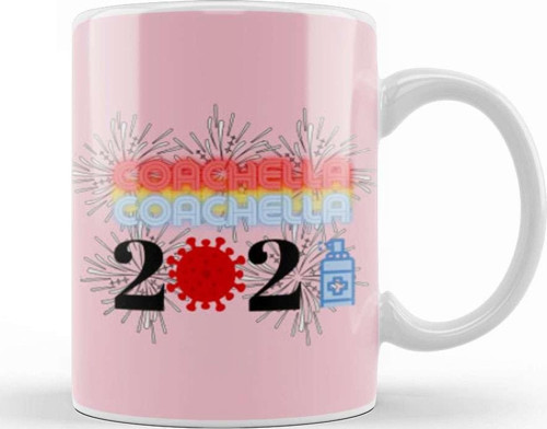 Coachella 2021 Kupa Bardak Porselen