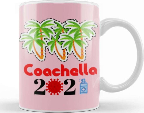 Coachella 2021 Kupa Bardak Porselen