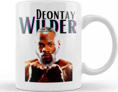 Deontay Wilder Kupa Bardak Porselen