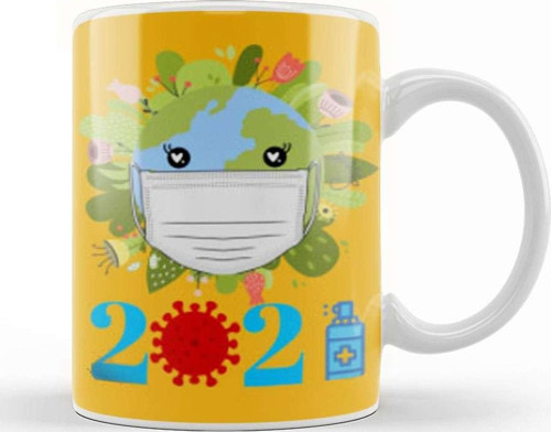 Earth Day 2021 Kupa Bardak Porselen