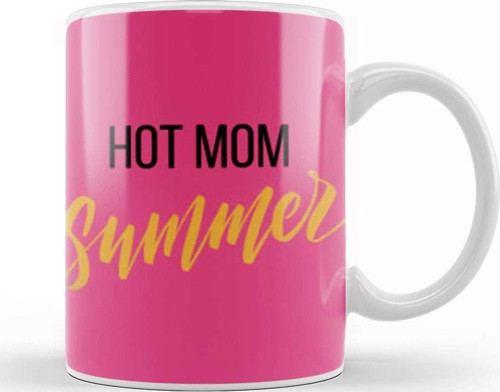 Hot Mom Summer Kupa Bardak Porselen