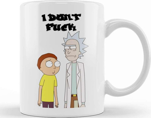 Rick And Morty Kupa Bardak Porselen