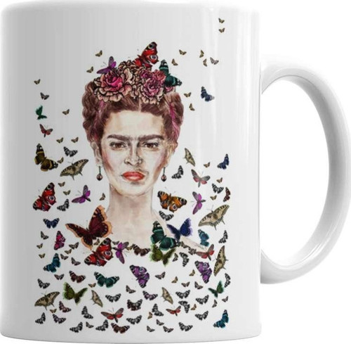 Frida Kahlo 8 Kupa Bardak Porselen