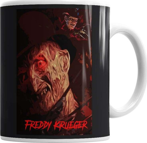 Freddy Kruege Kupa Bardak Porselen