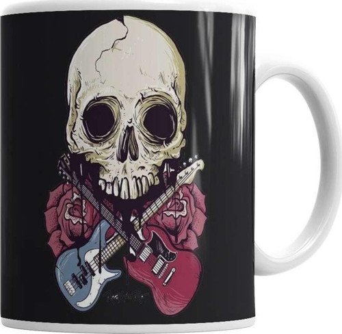Skoll Gitarra Kupa Bardak Porselen