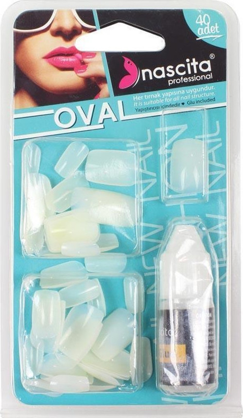 Takma Tırnak 40 Lı Oval Nasnaıl00117 Delist