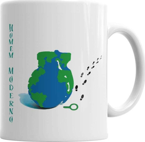 Homem Moderno Kupa Bardak Porselen