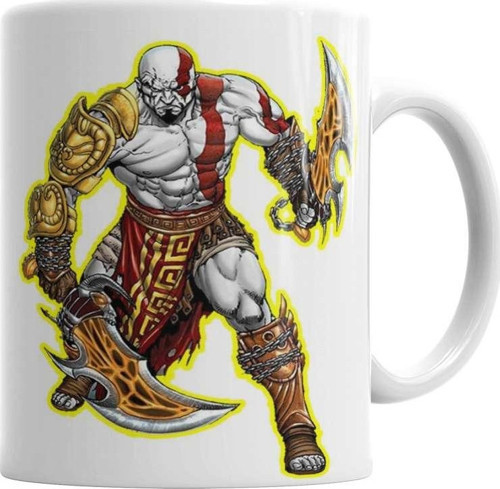 God Of War 05 Kupa Bardak Porselen