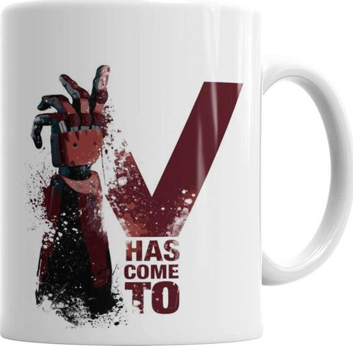 V Has Come To Kupa Bardak Porselen