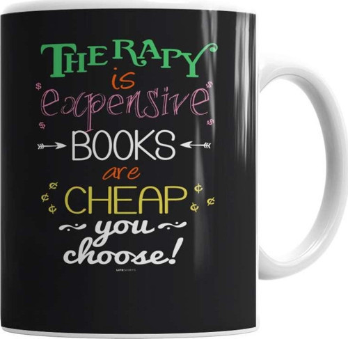 Books Therapy Kupa Bardak Porselen
