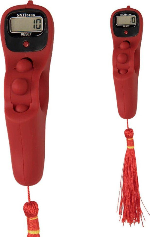 PM-6691 DİJİTAL TESBİH ( PEMBE- KIRMIZI-KAHVERENGİ- SİYAH- MAVİ)