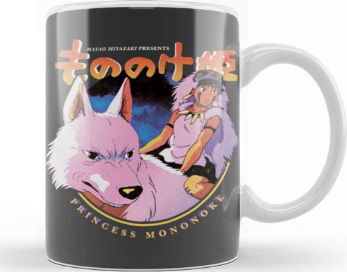 Mononoke Hime Kupa Bardak Porselen