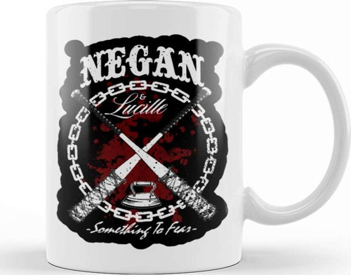 Negan Lucille Kupa Bardak Porselen