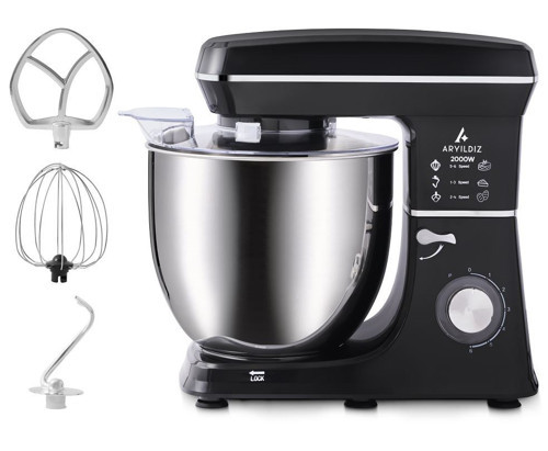 153AR305805 HomeChef XXL 10 Lt Stand Mixer Siyah