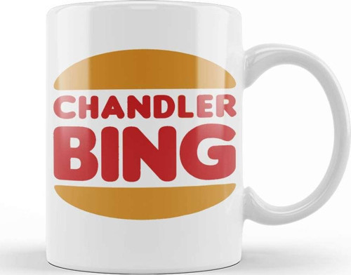 Chandler Bing Kupa Bardak Porselen