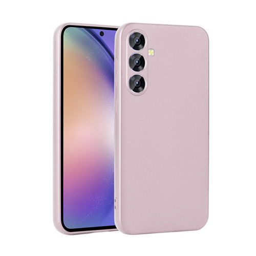 Galaxy S25 FE Kılıf MKST Premier Silikon Kapak - Rose Gold