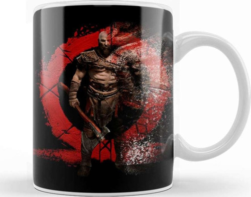 God Of War 01 Kupa Bardak Porselen