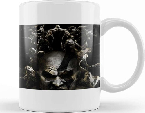 God Of War 08 Kupa Bardak Porselen
