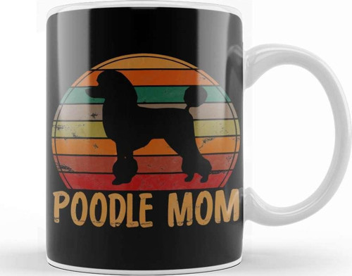 Poodle Mom 04 Kupa Bardak Porselen