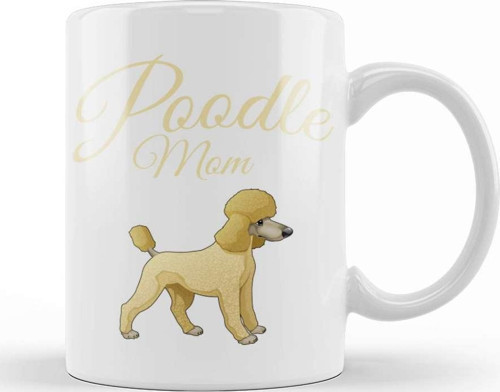 Poodle Mom 06 Kupa Bardak Porselen