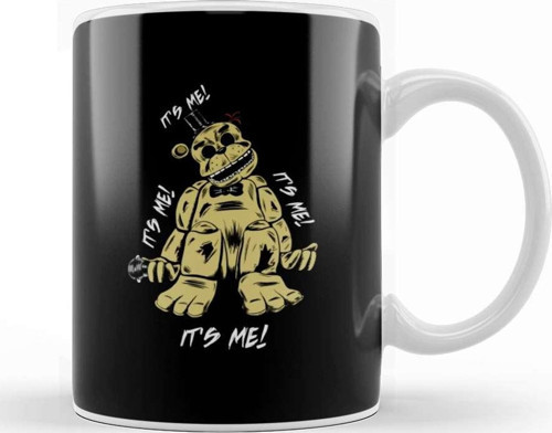 Golden Freddy Kupa Bardak Porselen