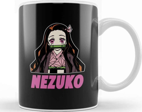 Nezuko Kamado Kupa Bardak Porselen