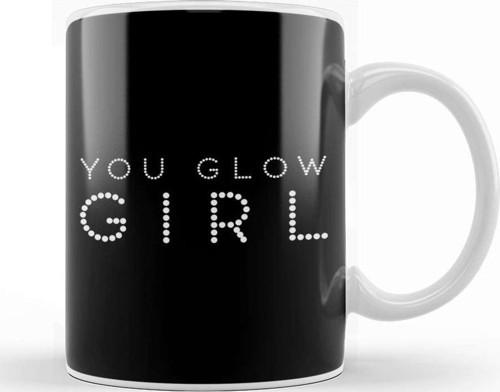 You Glow Girl Kupa Bardak Porselen