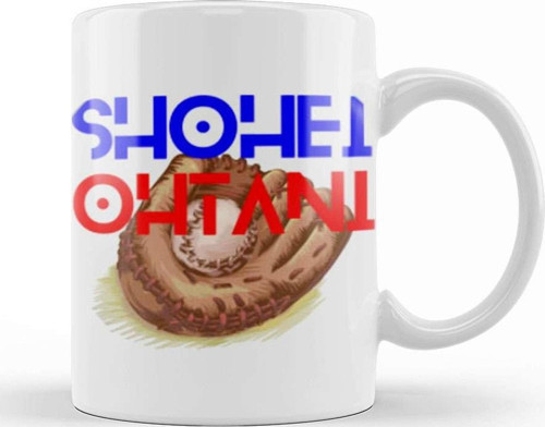 Shohei Ohtani Art Kupa Bardak Porselen