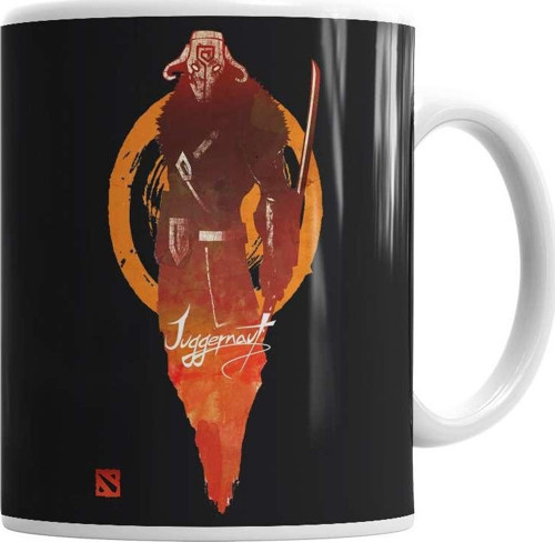 Juggernault Dota Kupa Bardak Porselen