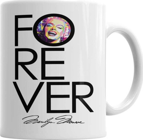Marilyn Monroe 7 Kupa Bardak Porselen