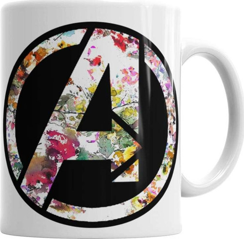 Avengers Flowers Kupa Bardak Porselen