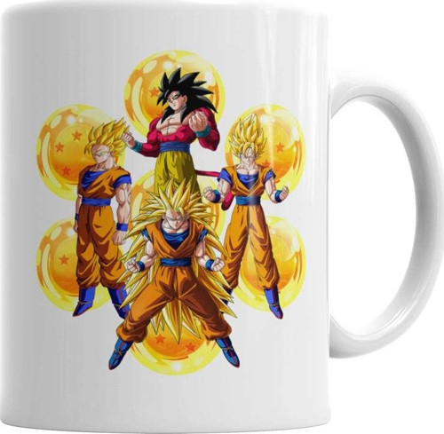 Dragon Ball Goku Kupa Bardak Porselen